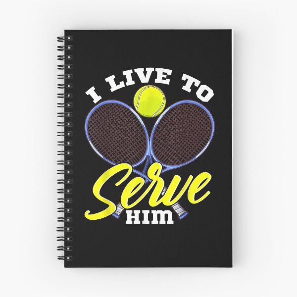 Item preview, Live To Serve Him Tennis Girlfriend Gf  designed and sold by melisenda.