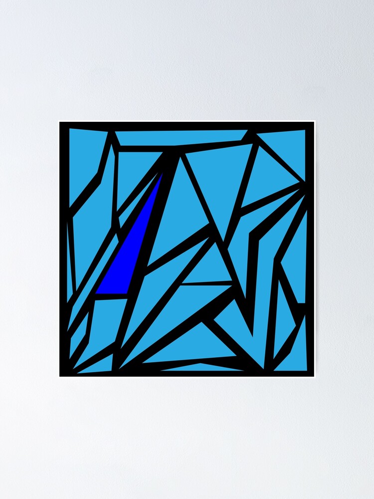 "abstract blue" Poster for Sale by Storik Redbubble