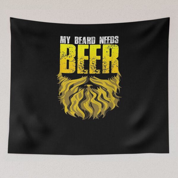 Item preview, Mi barba necesita una cerveza para un esposo varonil, novio, papá designed and sold by melisenda.