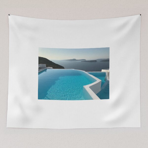Item preview, Tropical Santorini, Greece Paradise designed and sold by newburyboutique.