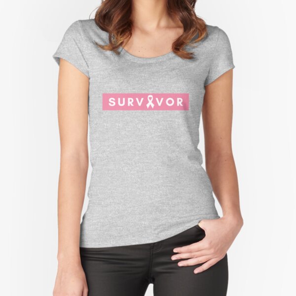 Vista previa del artículo con la obra «Regalo rosa para sobrevivientes de cáncer de mama para mujeres», diseñado y vendido por Teez-Me.