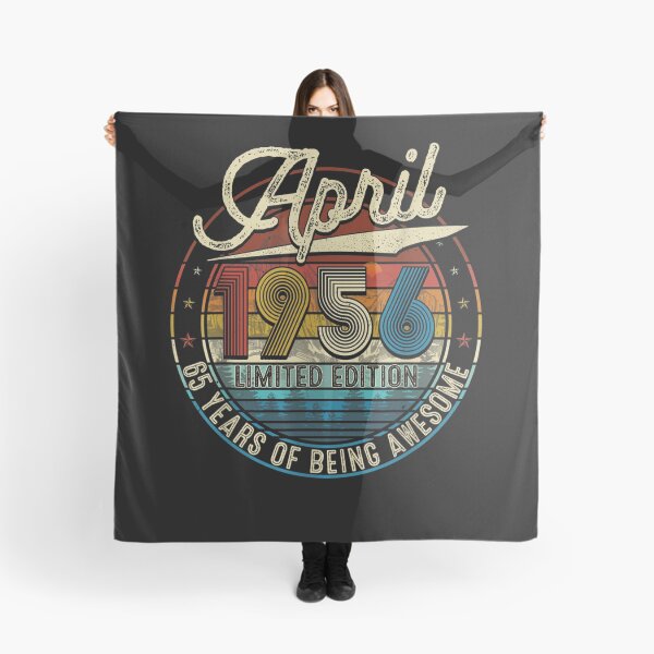 Artikelvorschau, Geboren im April 1956 65 Jahre Vintage 65. Geburtstagsgeschenk entworfen und verkauft von melisenda.