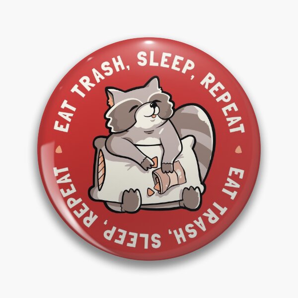 Item preview, Comer basura Dormir repetir lindo regalo divertido designed and sold by EduEly.