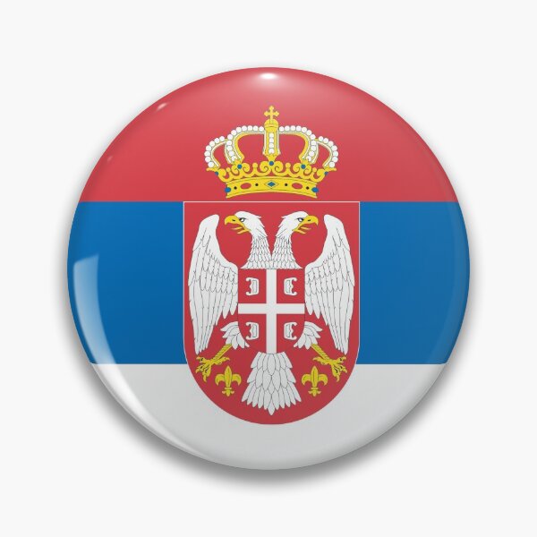 Artikelvorschau, Serbia Flag entworfen und verkauft von flagswag.