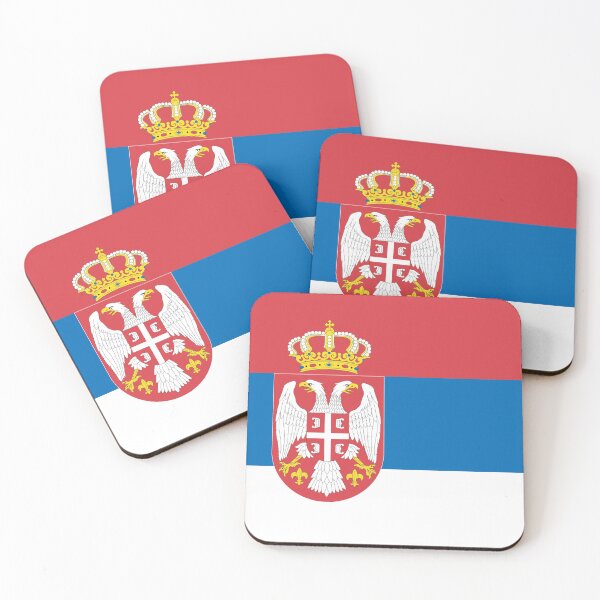 Item preview, Serbia Flag designed and sold by flagswag.