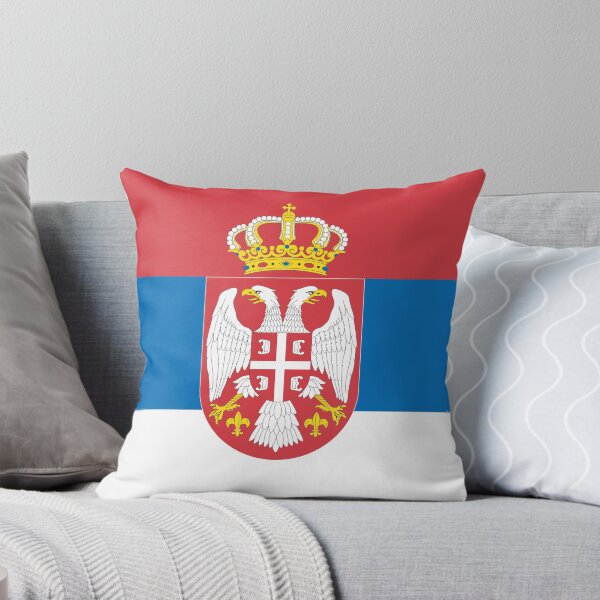 Artikelvorschau, Serbia Flag entworfen und verkauft von flagswag.
