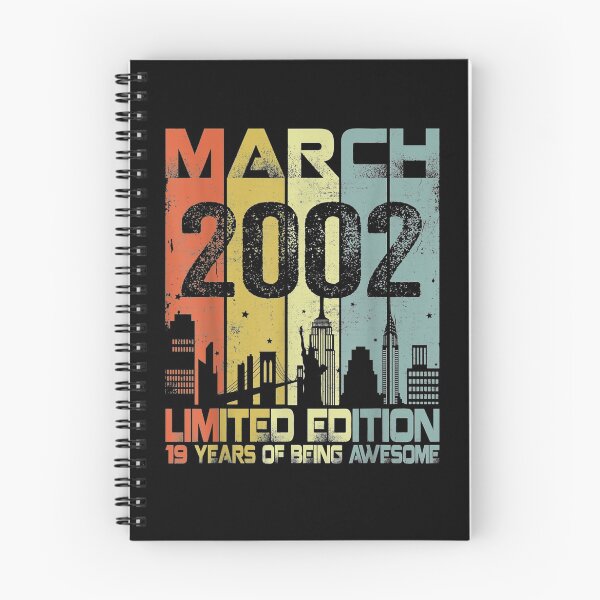 Item preview, Vintage March 2002 Funny 19th Birthday 19 Years Old Gift  designed and sold by melisenda.