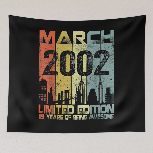 Item preview, Vintage March 2002 Funny 19th Birthday 19 Years Old Gift  designed and sold by melisenda.