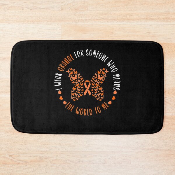 Item preview, I Wear Orange For Someone Who Means The World To Me  designed and sold by melisenda.
