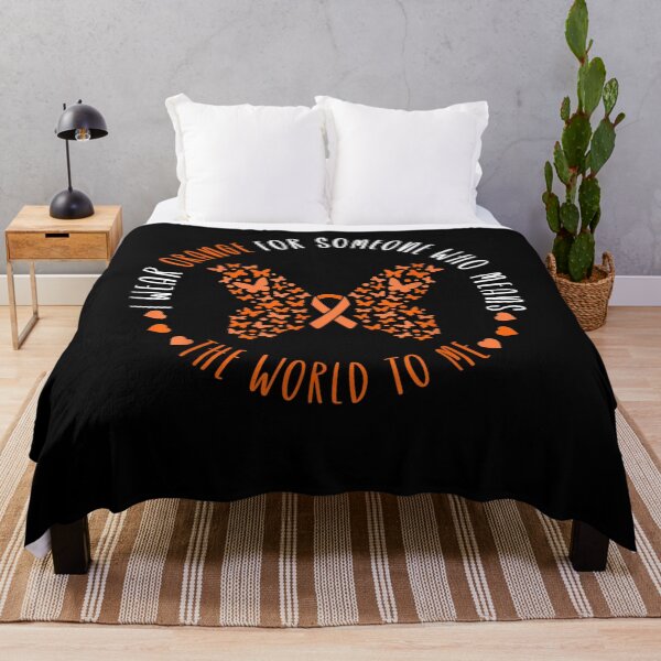 Item preview, I Wear Orange For Someone Who Means The World To Me  designed and sold by melisenda.