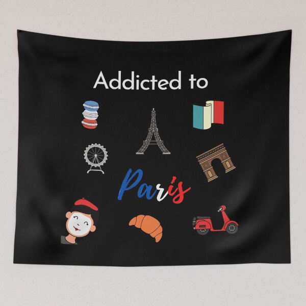 Item preview, Addicted to Paris  designed and sold by MerlinTea.