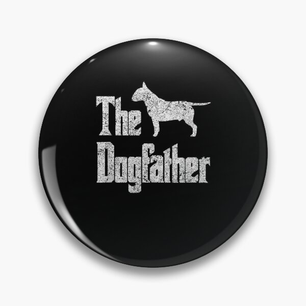 Item preview, The Dogfather Funny Dog Gift Funny Bull Terrier  designed and sold by melisenda.