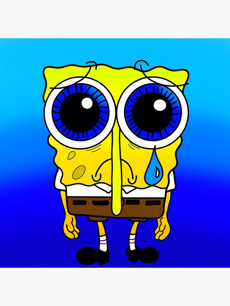 Download Sad Spongebob Crying Wallpaper