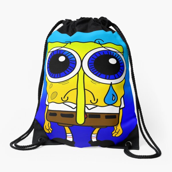 Sad Spongebob Accessories Bag