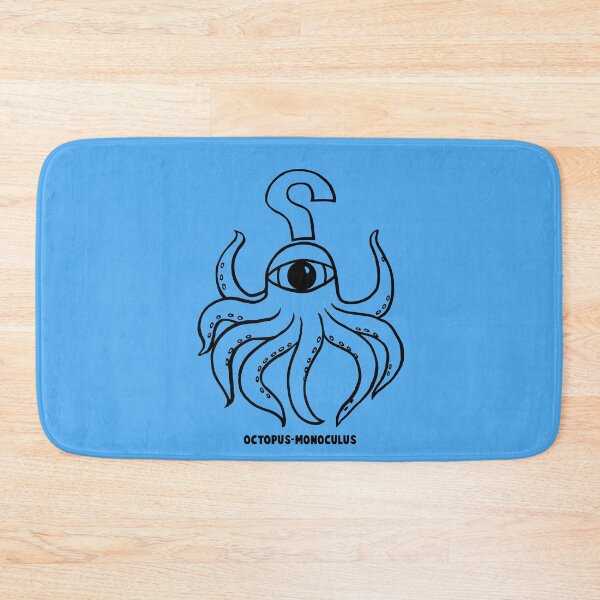 Item preview, Octopus-Monoculus-Black designed and sold by coloriscausa.