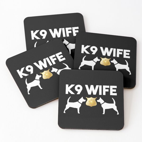 Item preview, K9 Wife - Dog Wife Police designed and sold by jacks-tees.