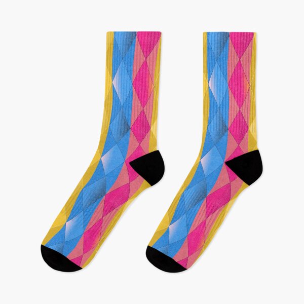 Item preview, Pansexual Harlequin Argyle Stripe designed and sold by ArgyleImp.