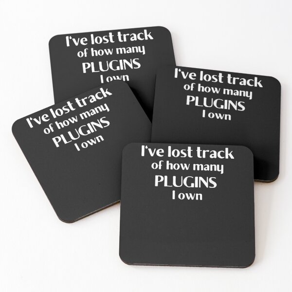 Item preview, I've Lost Track Of How Many Plugins I Own Audio Producer  designed and sold by melisenda.