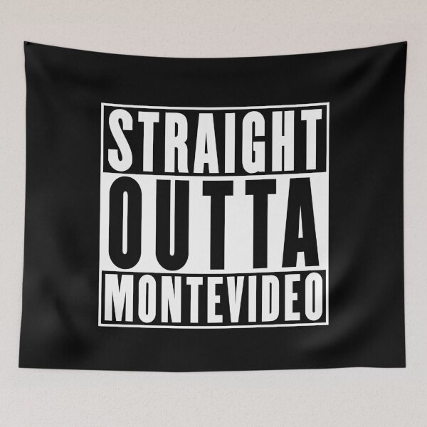 Item preview, Straight Outta Montevideo designed and sold by RandomStuffShop.