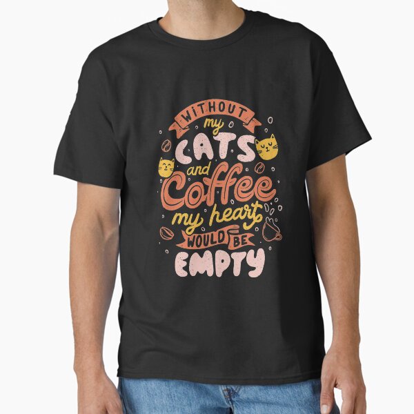 Item preview, Cats and Coffee Cute Funny Cat Gift designed and sold by EduEly.