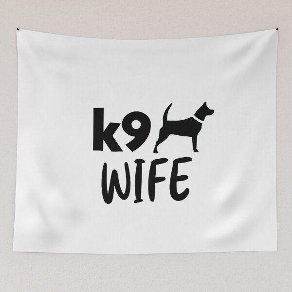 Item preview, K9 Wife - Dog Wife Police designed and sold by jacks-tees.
