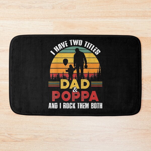 Item preview, I Have Two Titles Dad And Poppa Funny Fathers Day  designed and sold by melisenda.