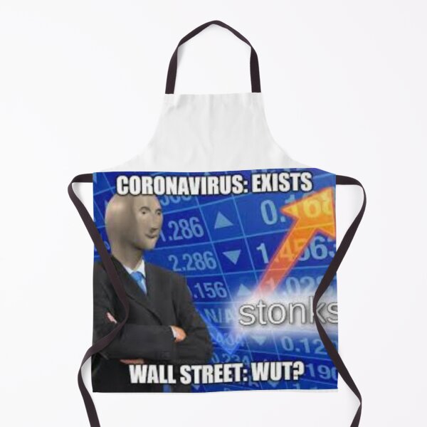 Item preview, STOCKS ONLY GO UP | CORONAVIRUS AND STOCKS designed and sold by Dylan-Gray.