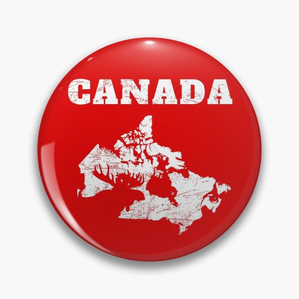 Item preview, Canadian map with moose designed and sold by Mila1946.