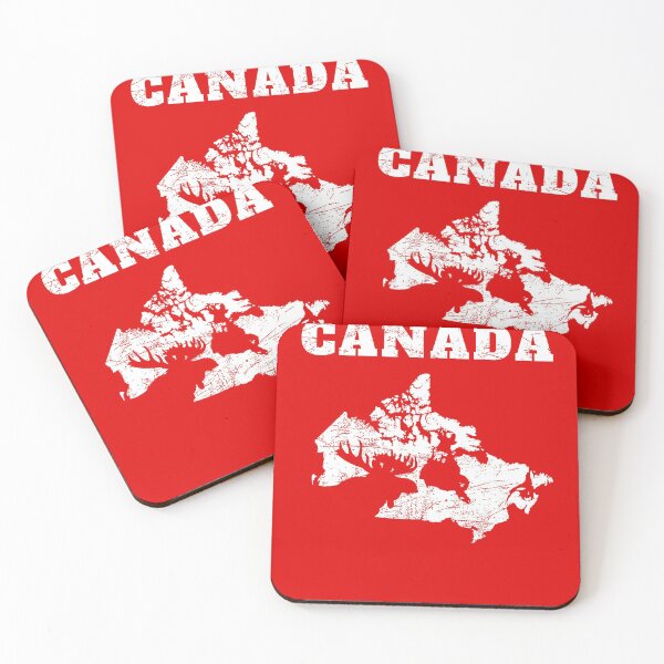 Item preview, Canadian map with moose designed and sold by Mila1946.
