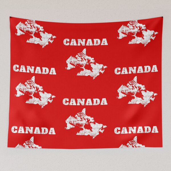Item preview, Canadian map with moose designed and sold by Mila1946.