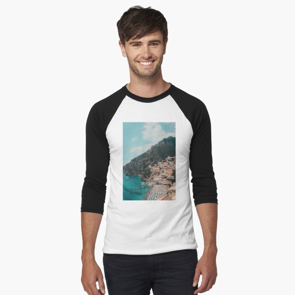 Item preview, Baseball ¾ Sleeve T-Shirt designed and sold by newburyboutique.