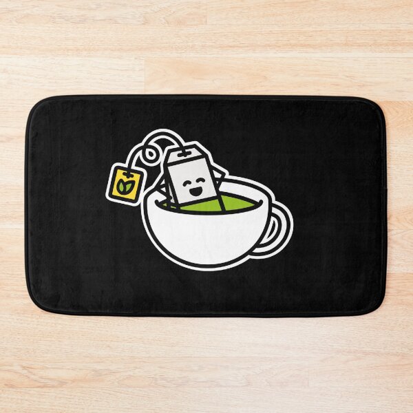 Item preview, Funny Matcha Green tea tea bag in teacup spa Yoga designed and sold by LaundryFactory.