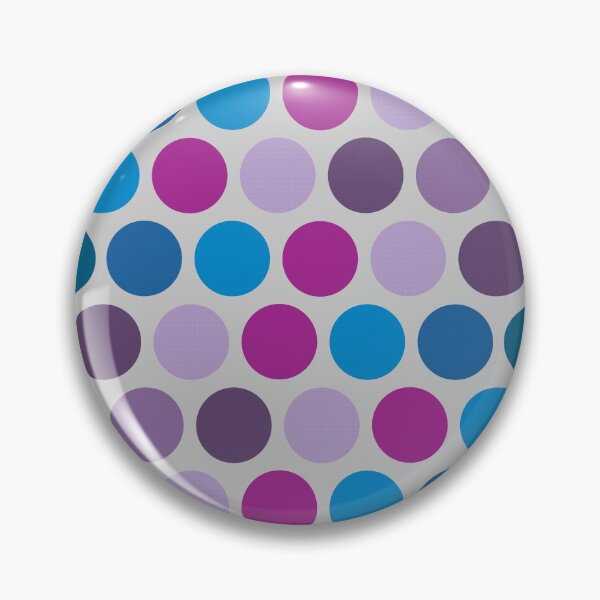 Item preview, Blue Purple Pink Colorful circle pattern designed and sold by BLMcreations.