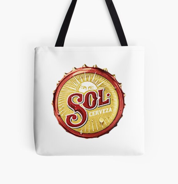 Sol Bottlecap All Over Print Tote Bag