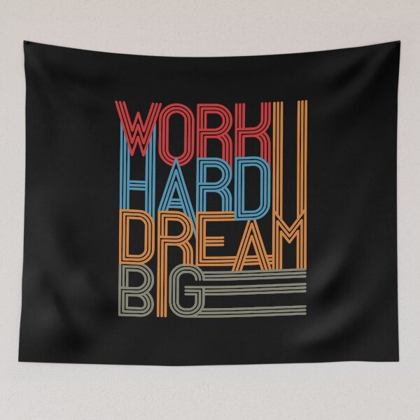 Item preview, Hard Work Dream Big designed and sold by SmartStyle.