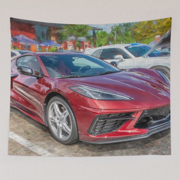 Item preview, 2020 Red Metallic Chevrolet Corvette C8 X137 designed and sold by RichFrancoCars.