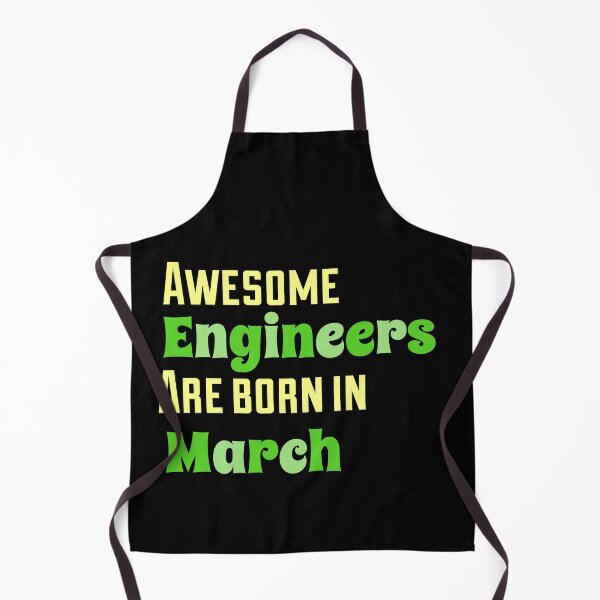 Item preview, Funny Engineering Quote. Awesome Engineers are born in March.  designed and sold by efenem.