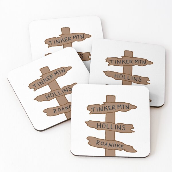 Item preview, Hollins Directional Sign Tinker Mountain Roanoke Virginia designed and sold by 24hourlibrary.