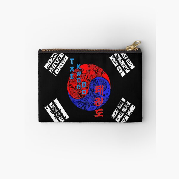 Item preview, Tae Kwon Do Korean Flag - Taekwondo Art - Martial Arts Design designed and sold by Zanshin-Art.