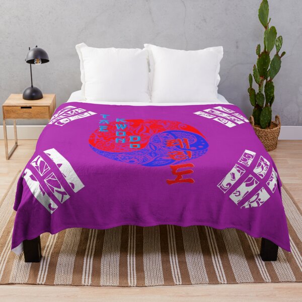 Item preview, Tae Kwon Do Korean Flag - Taekwondo Art - Martial Arts Design designed and sold by Zanshin-Art.