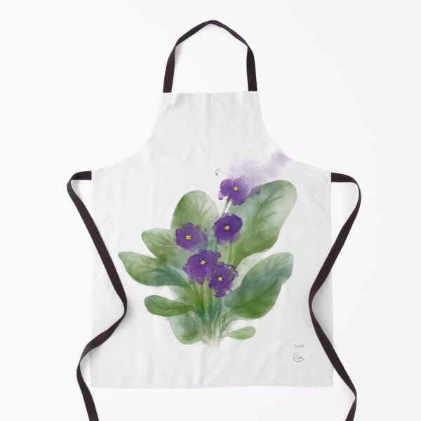 Item preview, African Violets | Watercolour Floral Illustration designed and sold by Chadrick Rode.