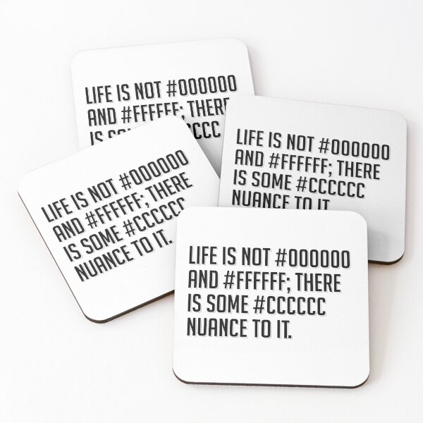 Item preview, Not Always Black and White designed and sold by Tech-e-Tees.