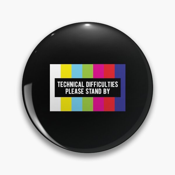 Item preview, Technical Difficulties Rainbow Color Error designed and sold by Scratches Tees.