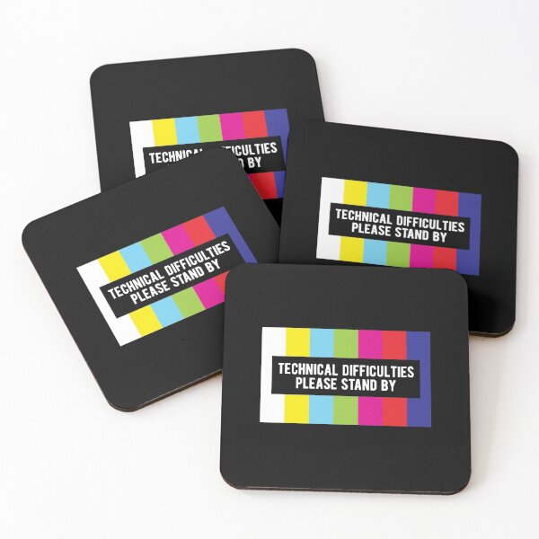 Item preview, Technical Difficulties Rainbow Color Error designed and sold by Scratches Tees.