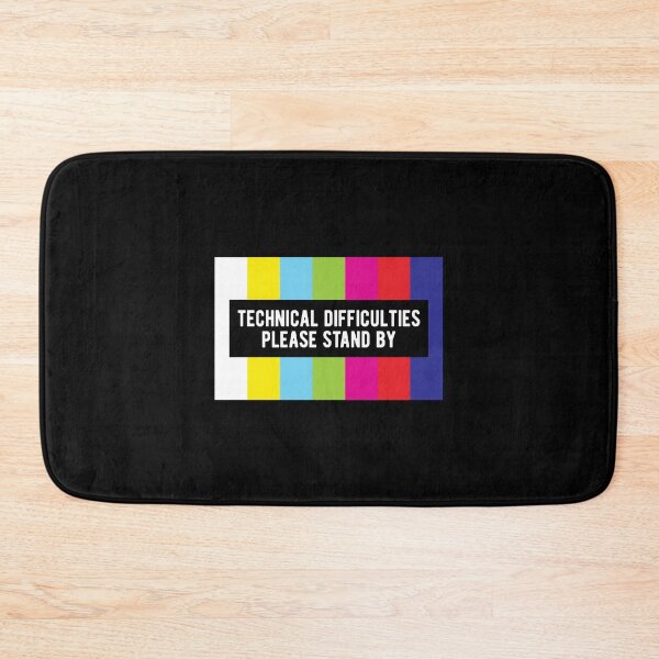 Item preview, Technical Difficulties Rainbow Color Error designed and sold by Scratches Tees.