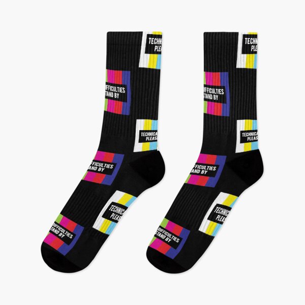 Item preview, Technical Difficulties Rainbow Color Error designed and sold by Scratches Tees.