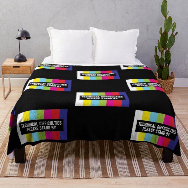 Item preview, Technical Difficulties Rainbow Color Error designed and sold by Scratches Tees.