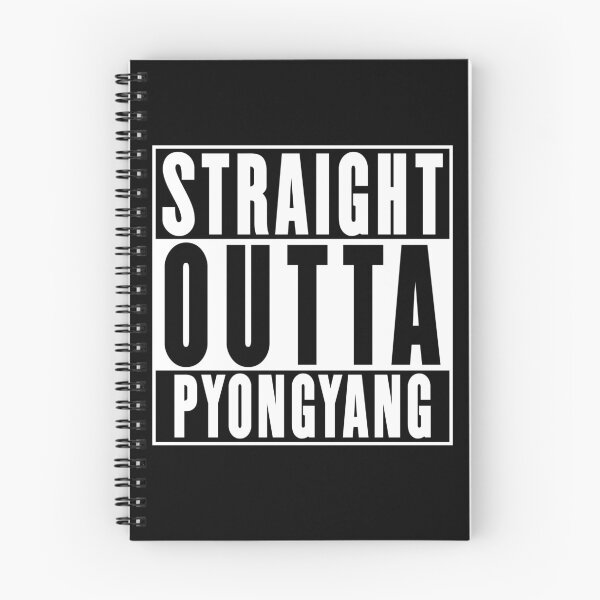 Item preview, Straight Outta Pyongyang designed and sold by RandomStuffShop.
