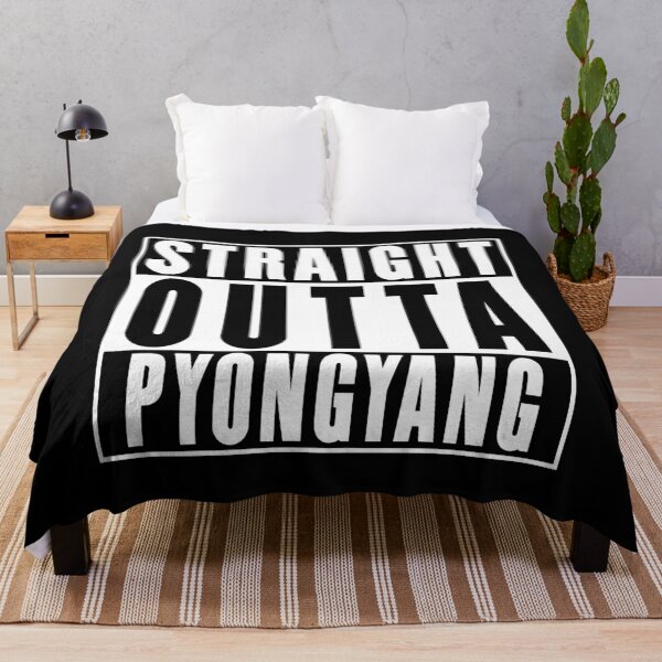 Item preview, Straight Outta Pyongyang designed and sold by RandomStuffShop.