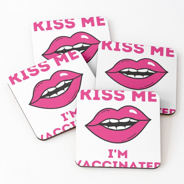 Item preview, Kiss me I'm vaccinated designed and sold by Dollor.